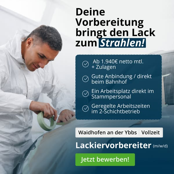 Plank Industrielackierung — Lackiervorbereiter (M/W/D)