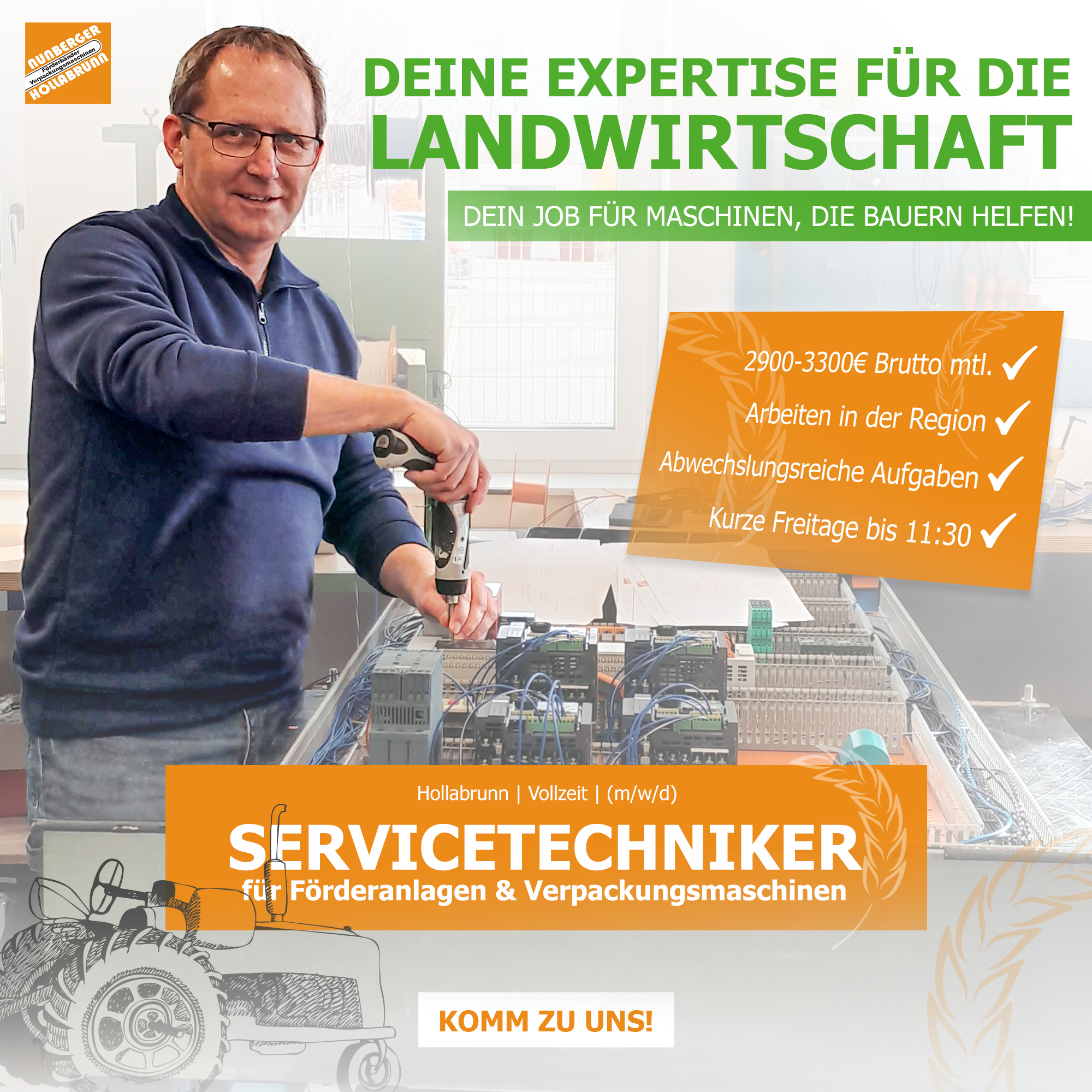 Nunberger GmbH — Servicetechniker (M/W/D)
